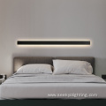 Two sides light source straight wall lamp